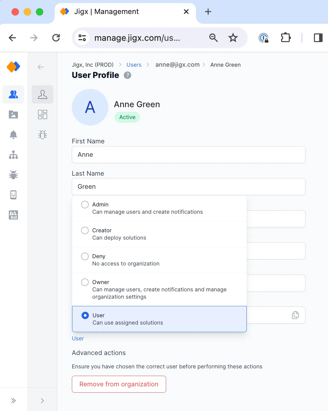 Assign organizational permissions Assign organizational permissions