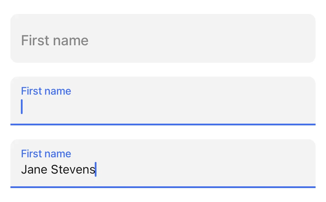Text Field Preview Text Field Preview