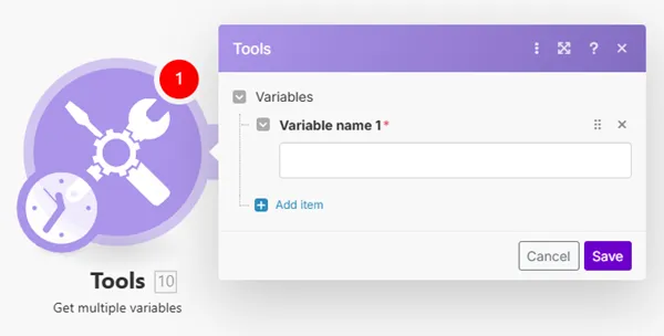 Get multiple variables Get multiple variables