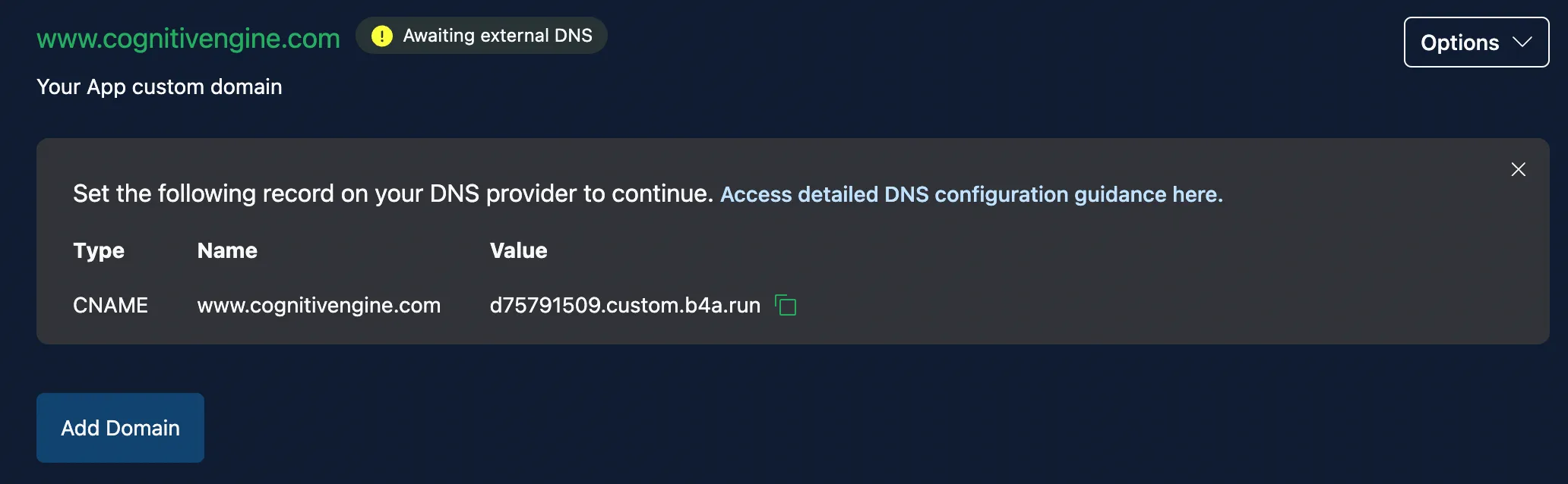 DNS Config Instructions