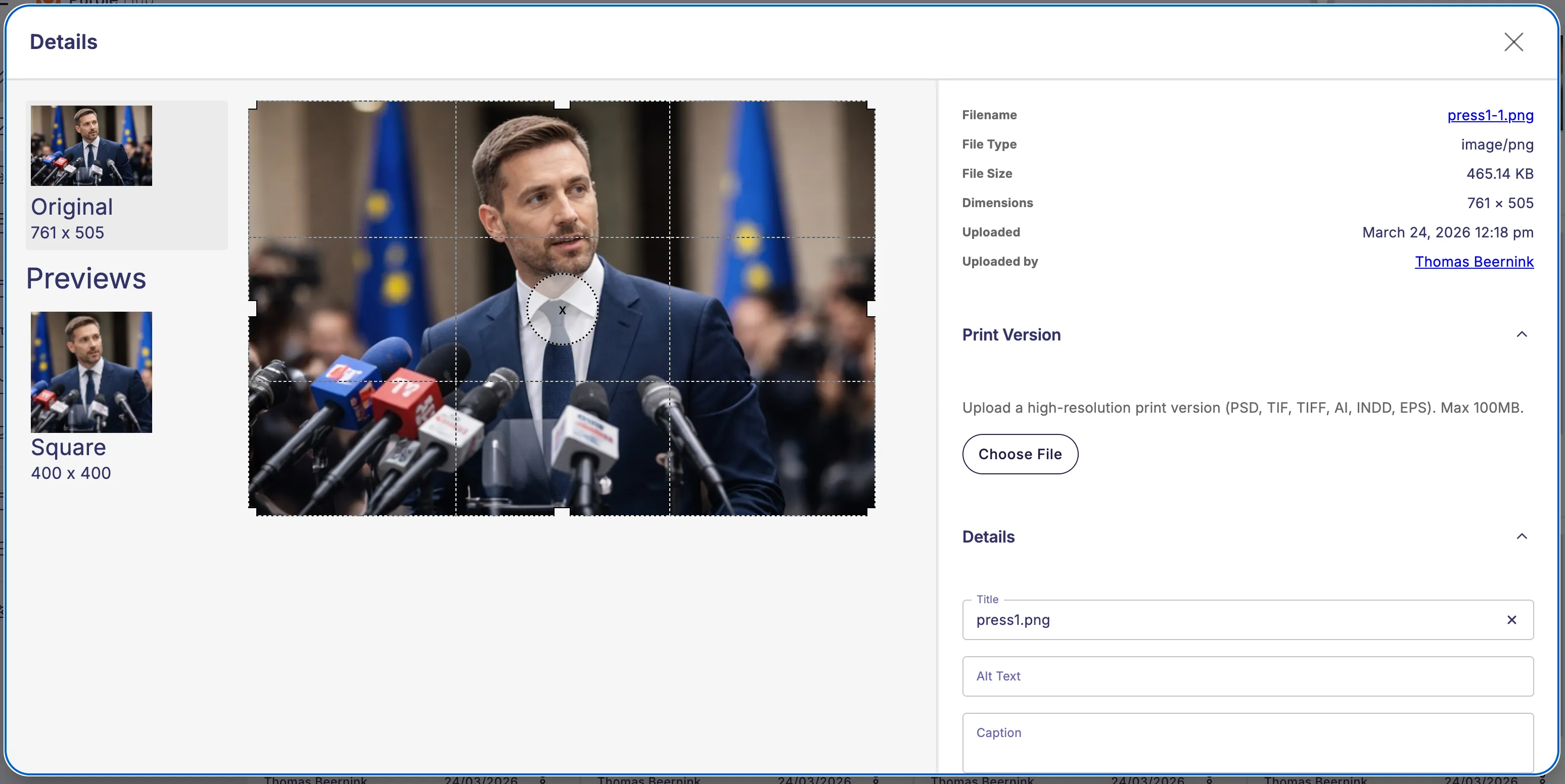 Document image