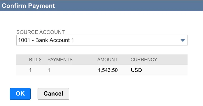 Confirm Payment