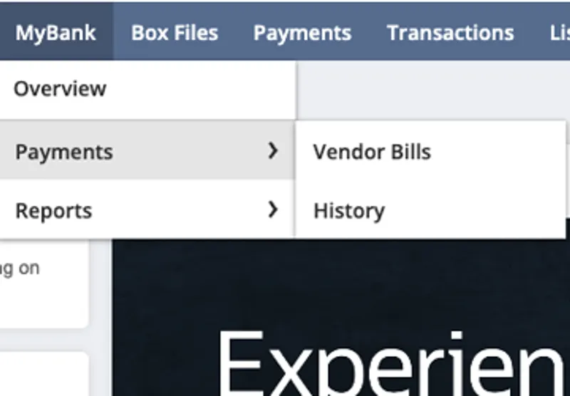 Go to Payments History page Go to Payments History page