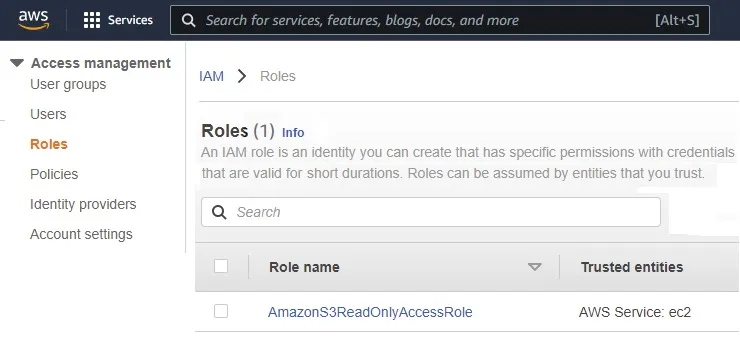 IAM Roles IAM Roles